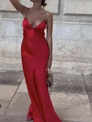 Vestido suelto con brettel