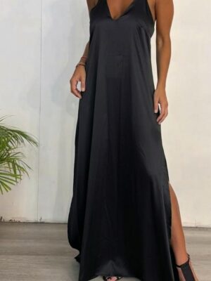 Vestido solero con brettel