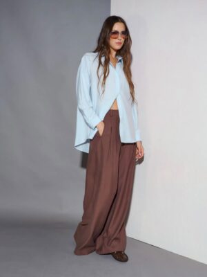 Maxi palazzo doble tabla