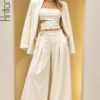 Maxi Palazzo con Hebilla